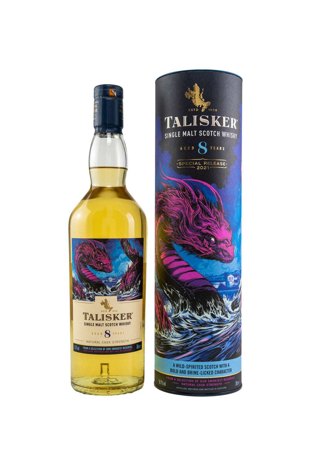 Talisker 8 Jahre Diageo Special Release 2021 The Rogue Seafury 59,7% vol. 700ml 1 - Maltimore - Premium Whisky Onlineshop