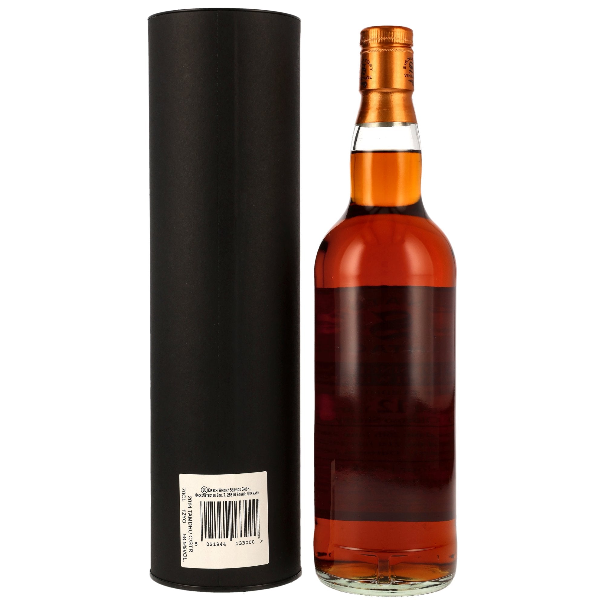 Tamdhu 2014/2026 12 Jahre Signatory Cask Strength Detailansicht