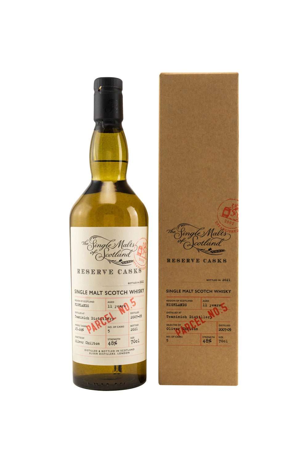 Teaninich Reserve Cask Parcel 5 Single Malts of Scotland (SMoS) 48% vol. 700ml 1 - Maltimore - Premium Whisky Onlineshop