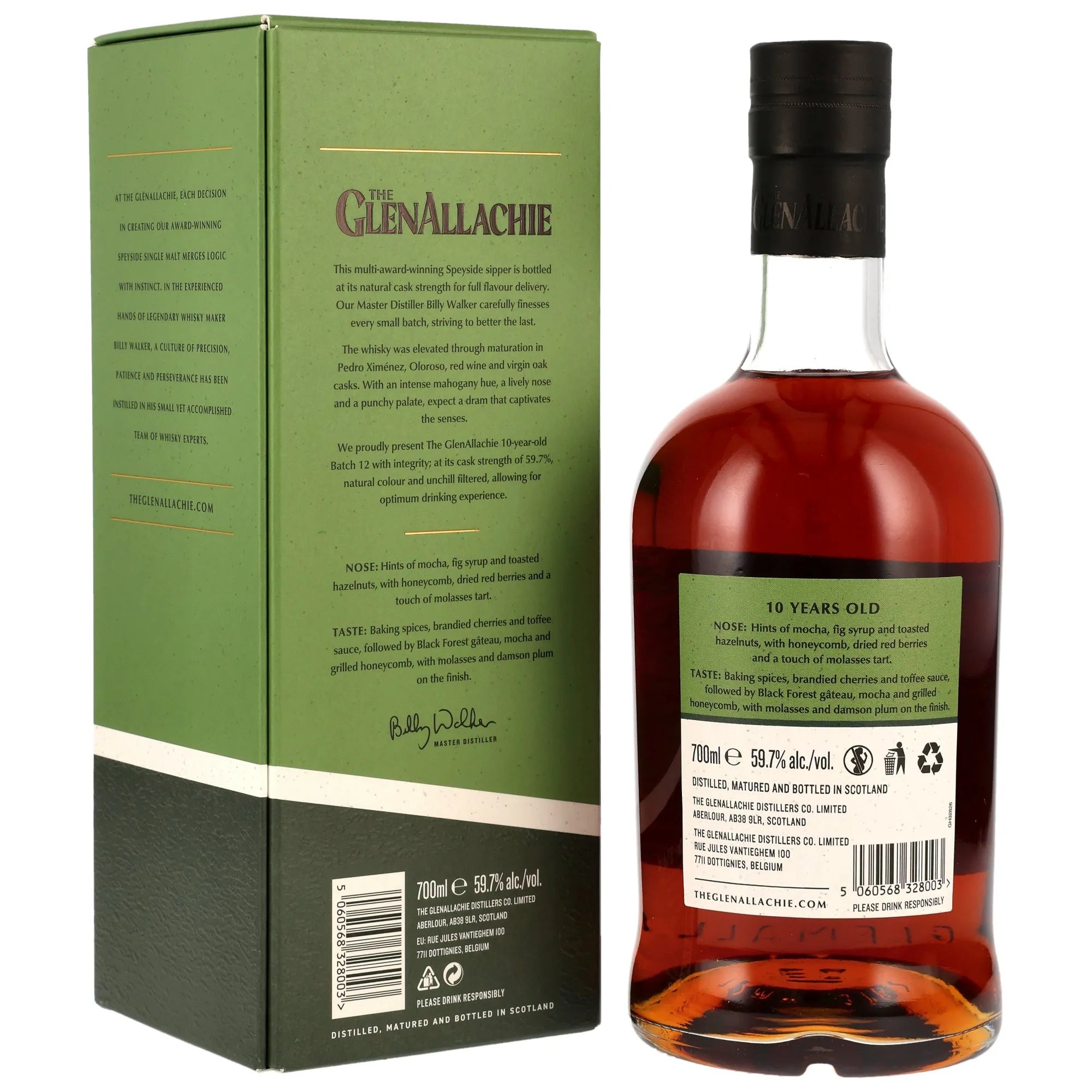 The GlenAllachie 10 y.o. Cask Strength – Batch 12 59,7% vol. 700ml 2 - Maltimore - Premium Whisky Onlineshop