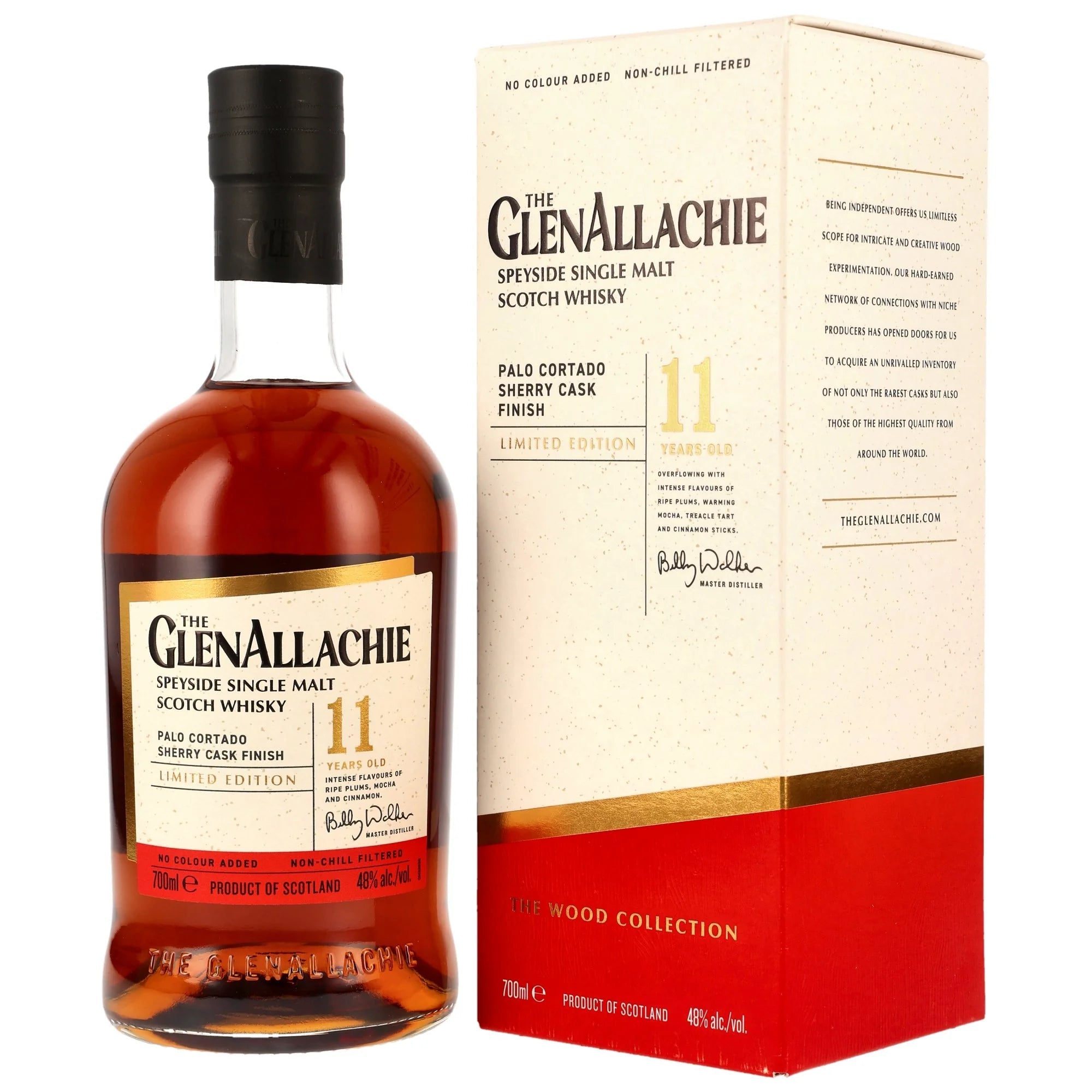 The GlenAllachie 11 Jahre Palo Cortado Sherry Cask Finish 48% vol. 700ml 1 - Maltimore.de - Premium Whisky Onlineshop