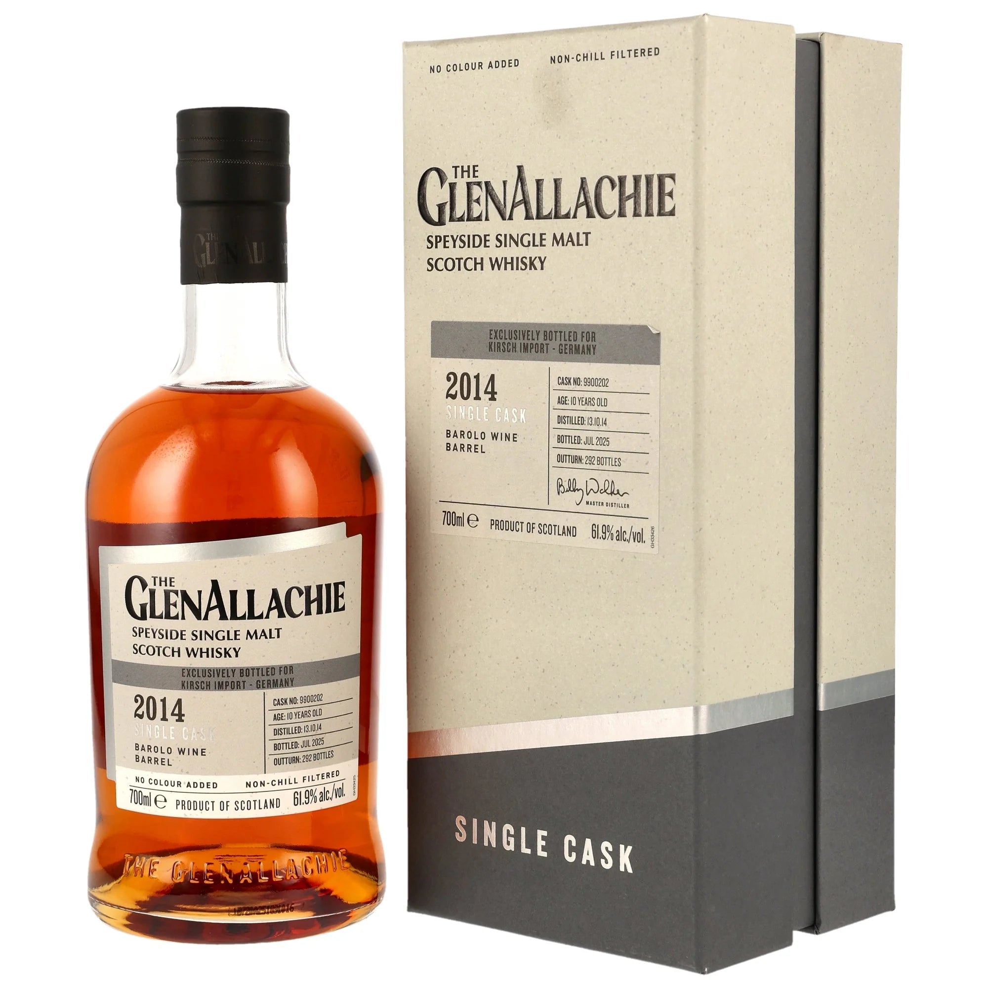 The GlenAllachie 2014/2025 Barolo Wine Barrel 9900202 Kirsch Exclusive 61,9% vol. 700ml 1 - Maltimore.de - Premium Whisky Onlineshop