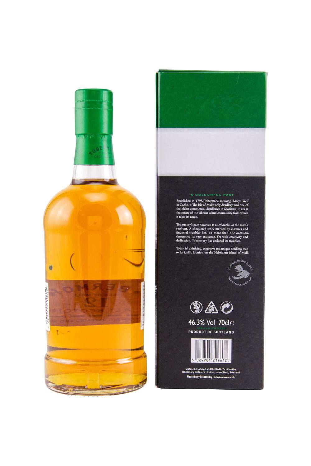 Tobermory 12 Jahre Single Malt Scotch Whisky 46,3% 700ml - Maltimore - Premium Whisky Onlineshop