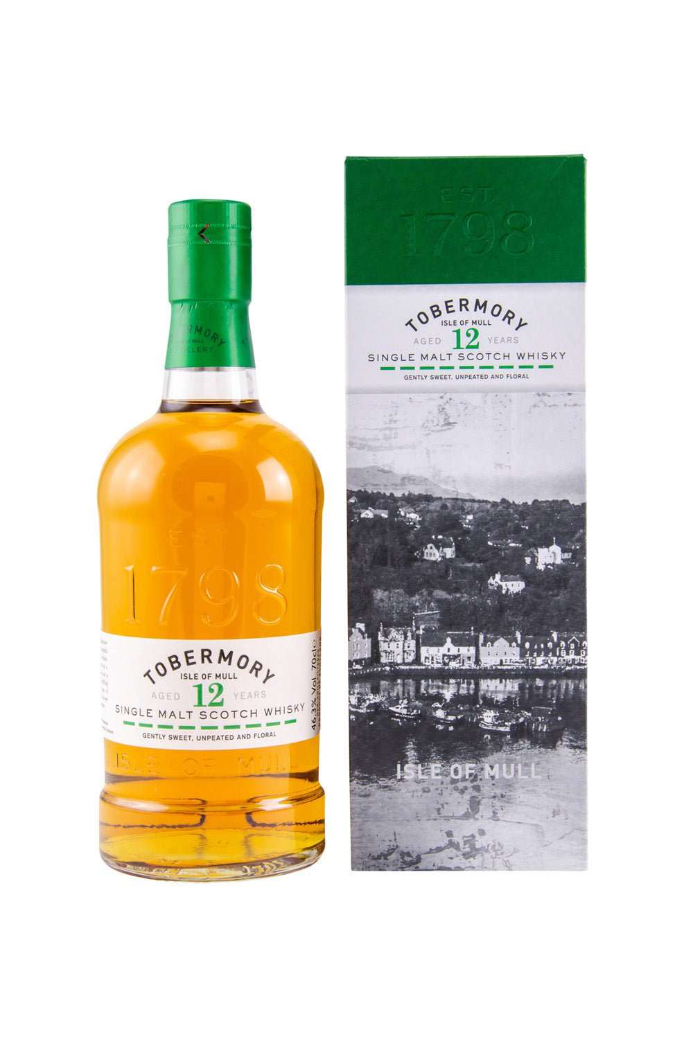 Tobermory 12 Jahre Single Malt Scotch Whisky 46,3% 700ml - Maltimore - Premium Whisky Onlineshop