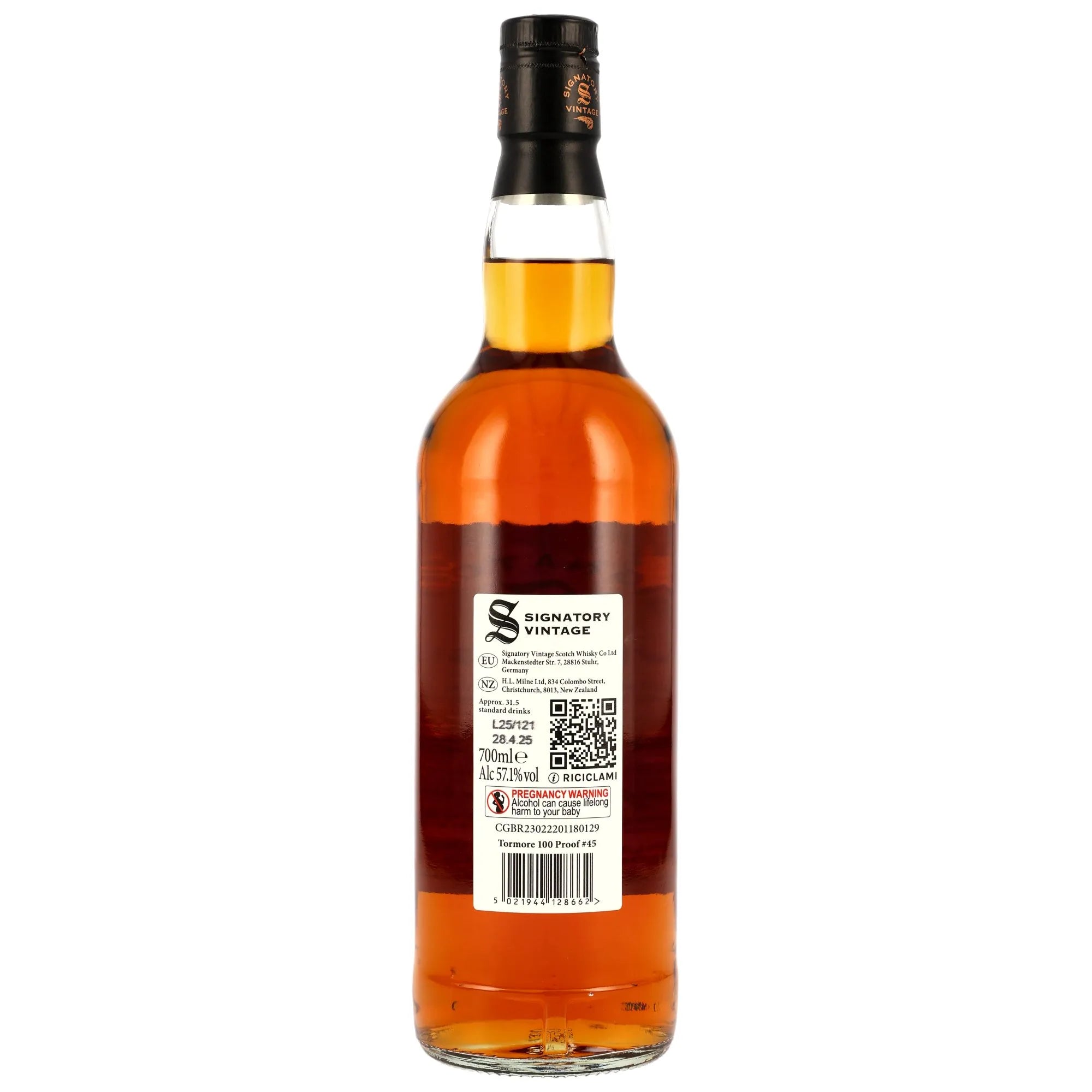 Tormore 2015/2025 – Signatory Vintage 100 Proof Edition 45 57,1% vol. 700ml 2 - Maltimore.de - Premium Whisky Onlineshop