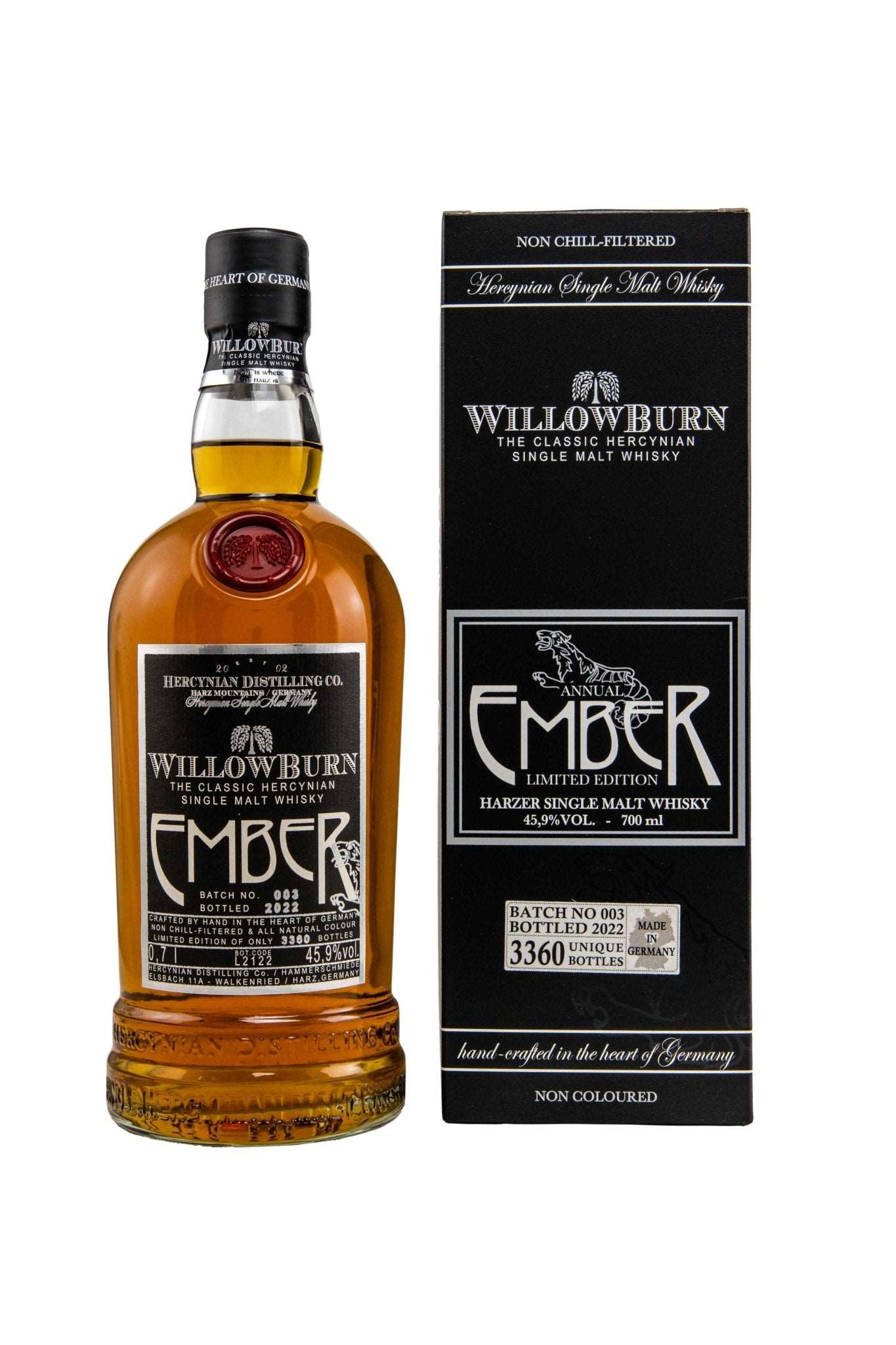 Willowburn Ember 2022 Batch 003 Woodsmoked 45,9% 700ml - Maltimore - Premium Whisky Onlineshop