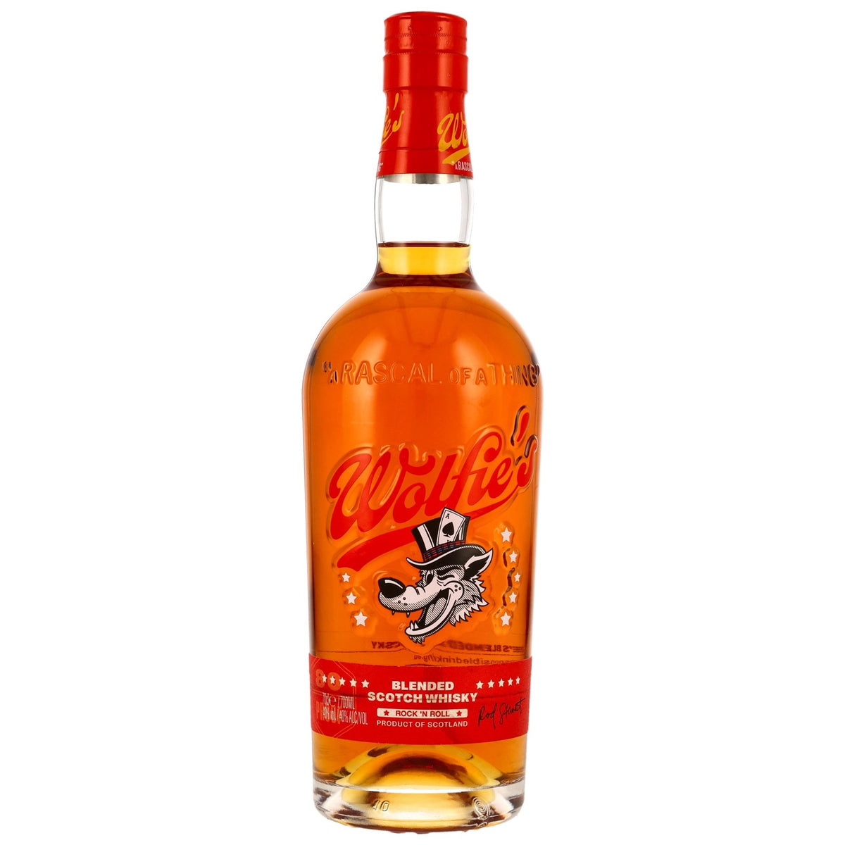 Wolfie's Blended Scotch Whisky (Wolfies) – Rod Stewart 40% vol. 700ml