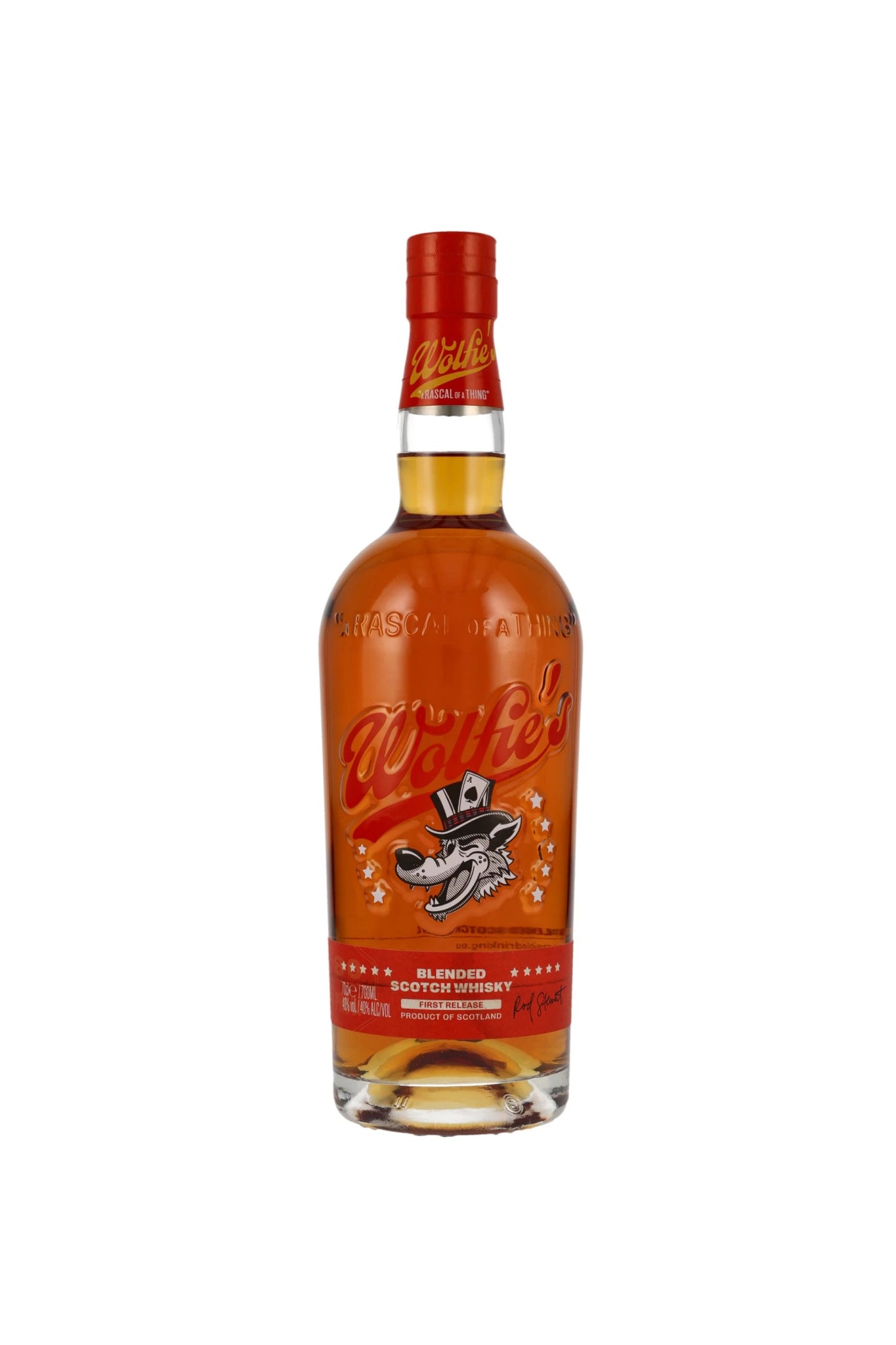 Wolfie’s First Release Blended Scotch Whisky Rod Stewart 40% vol. 700ml 1 - Maltimore - Premium Whisky Onlineshop