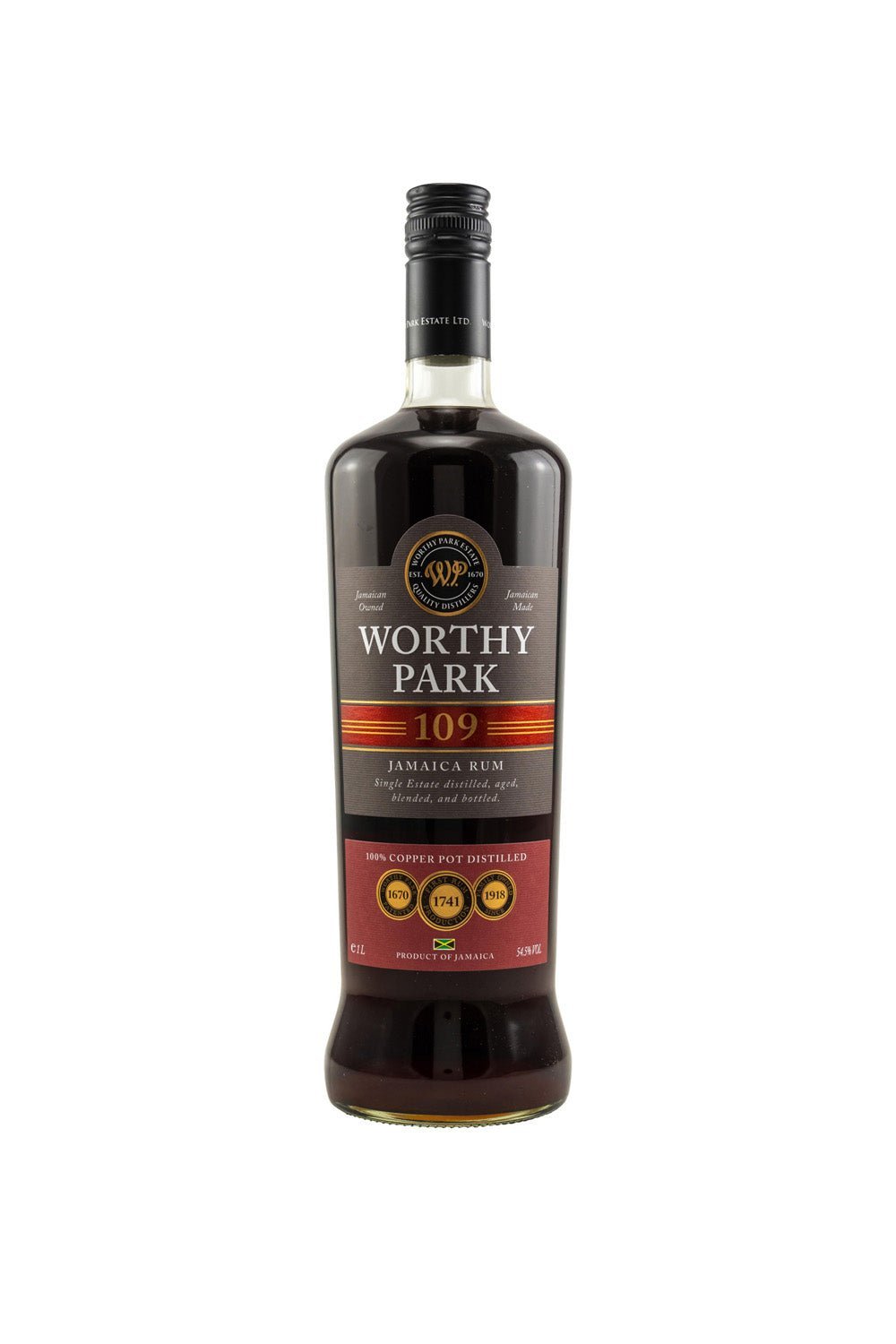 Worthy Park 109 Jamaica Rum 54,5% vol. 1000ml - Maltimore - Premium Whisky Onlineshop