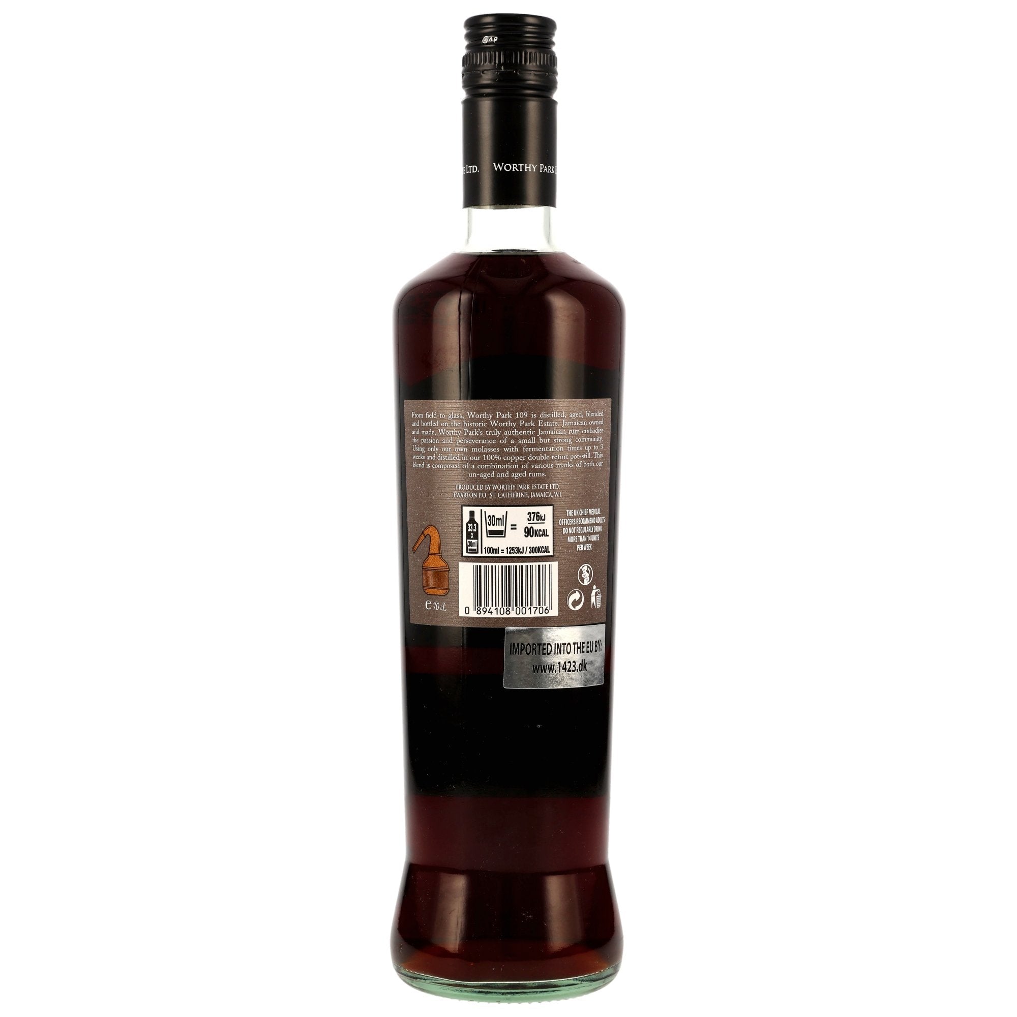 Worthy Park 109 Jamaica Rum 54,5% vol. 700ml 2 - Maltimore.de - Premium Whisky Onlineshop