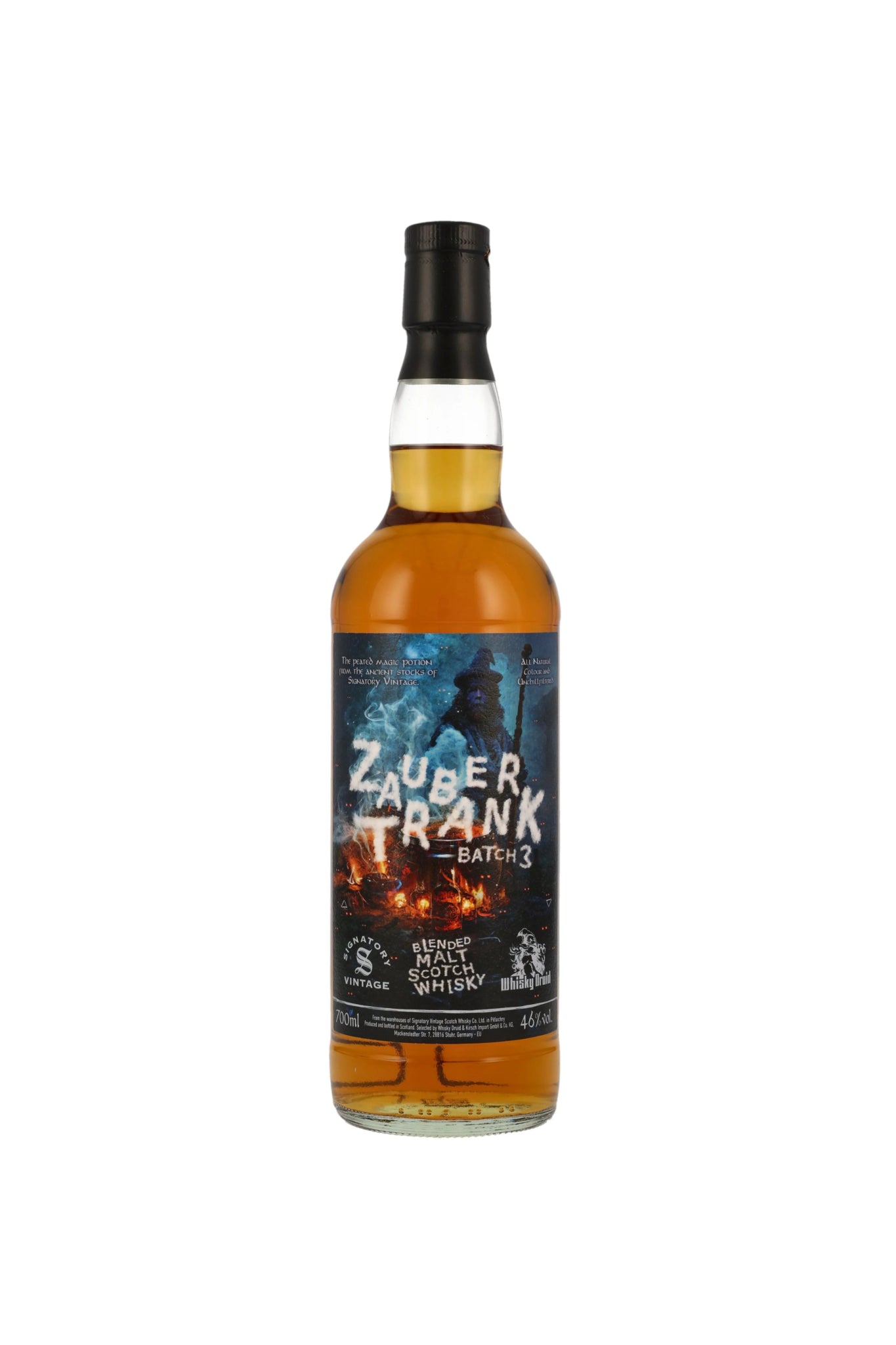 Zaubertrank #3 Whisky Druid Blended Malt Scotch Whisky (Signatory Vintage) 46% vol. 700ml 1 - Maltimore - Premium Whisky Onlineshop